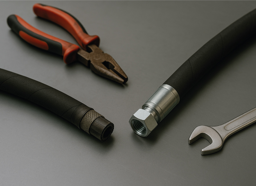 dépannage flexible hydraulique gard